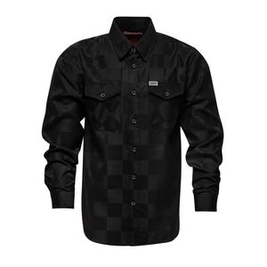 Dixxon Flannel Company Checkmate Black Checkered Shirt 2X NEW Biker Rock Moto